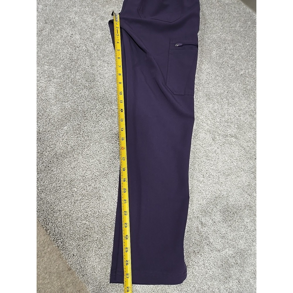 Figs Yola Skinny Scrub Pants Technical Collection Medical Purple Women's Sz XS/P - Picture 8 of 10